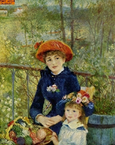 Auf der Terasse nach Renoir